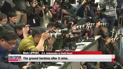 U.S. ambassador heads home after release from hospital