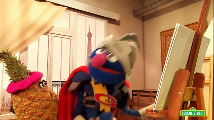 Sesame Street_ Super Grover Paints a Still Life