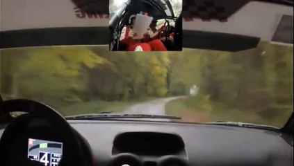 Paul Conte, pilote belge de rallye s'éclate !