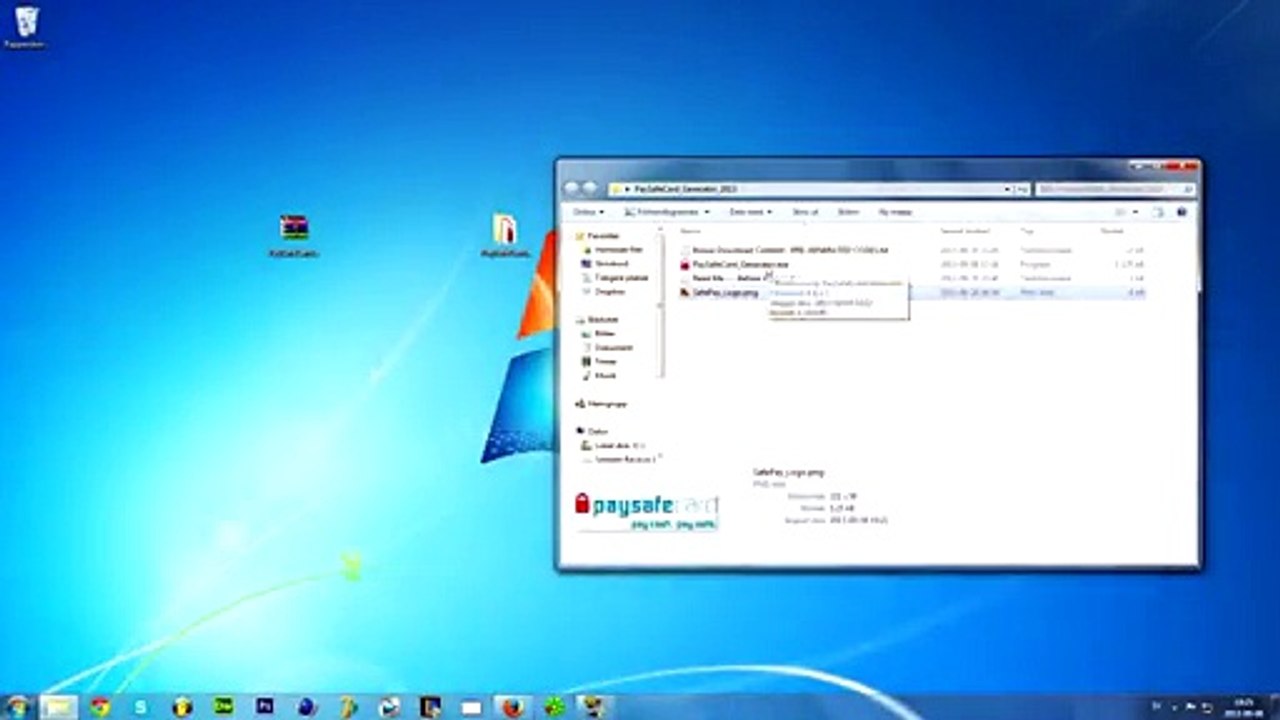 Paysafecard code generator