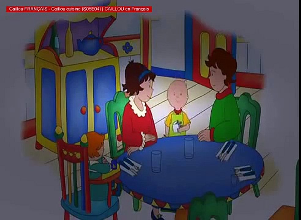 Caillou FRANÇAIS - Caillou cuisine (S05E04) | CAILLOU en Français