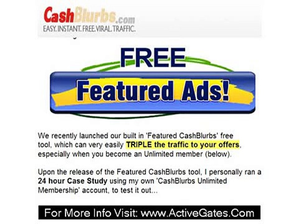 How To Increase Website Traffic By Cash Blurbs