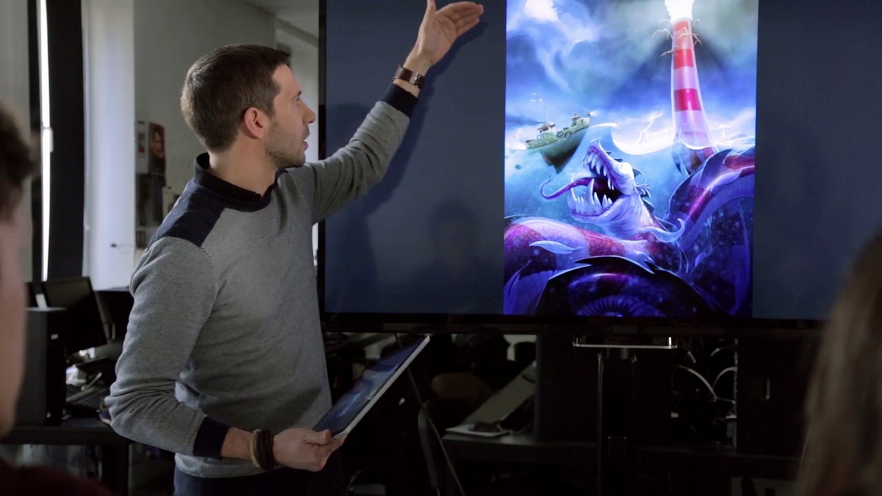 Rencontre avec David Alvarez, illustrateur - Surface Student Creative Contest