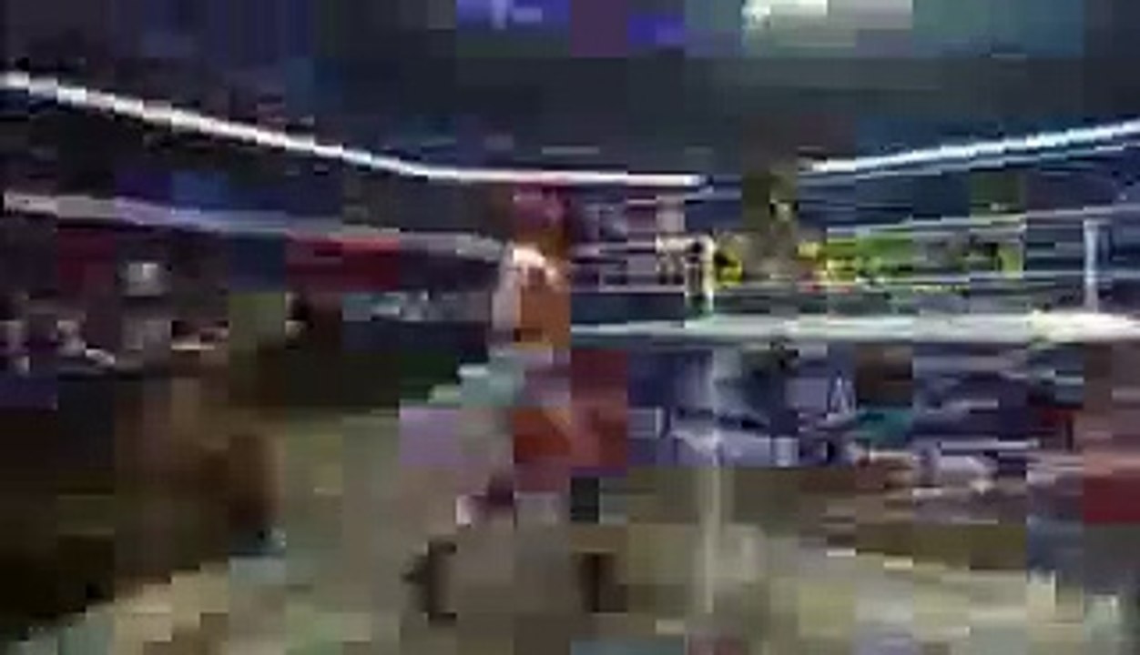 36 fearless dives outside the ring_ WWE Fury, March 8, 2015