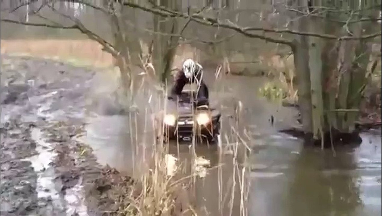 Une balade en quad qui en a fait rire plus d'un !