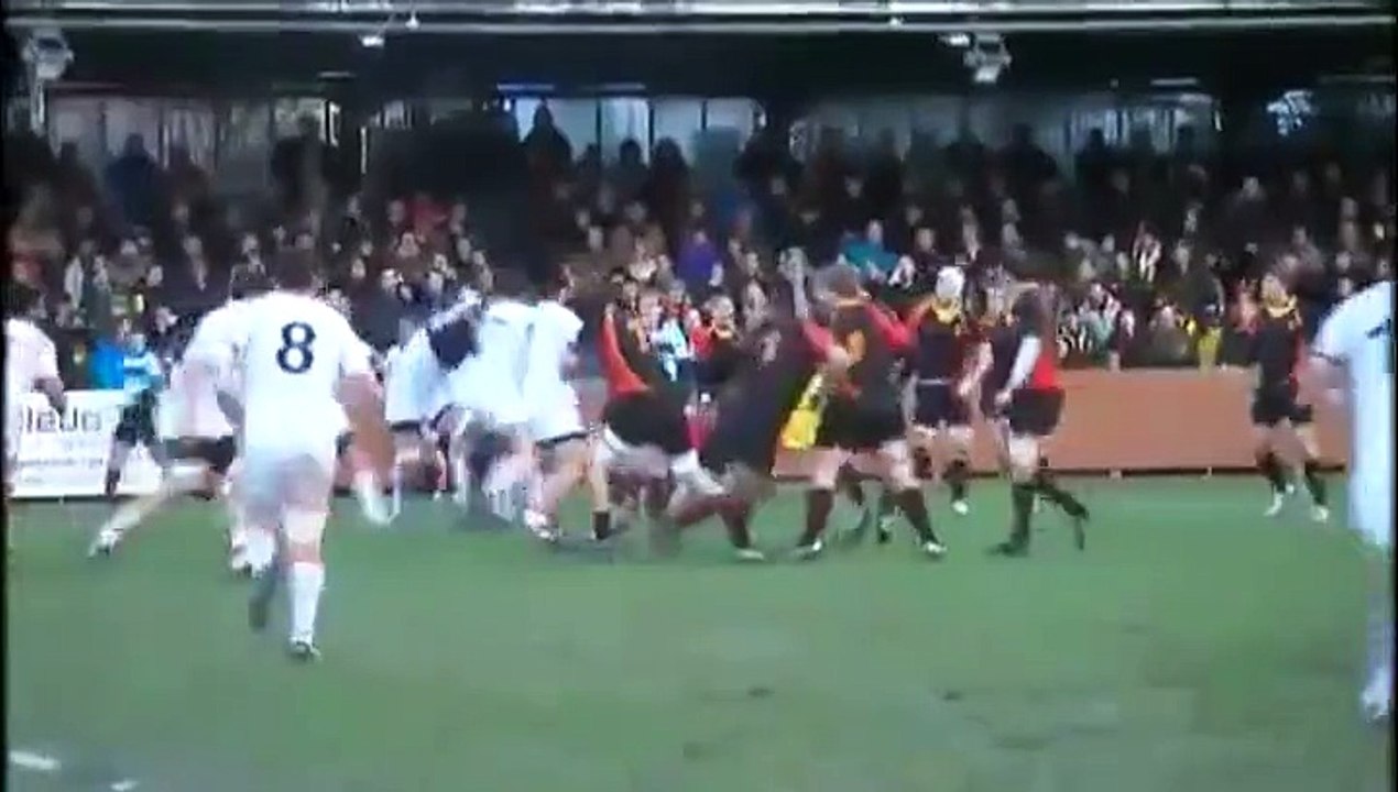 Rugby : Bagarre générale entre la Belgique et la Géorgie
