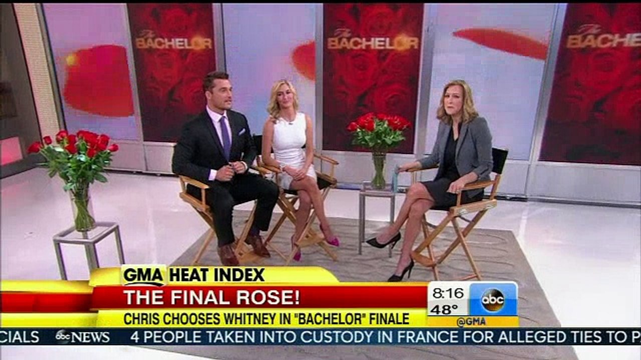 Chris Soules & Whitney Bischoff On "Good Morning America"