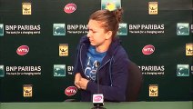 BNP Paribas Open  Simona Halep Fourth Round Press Conference