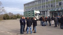 Manifestation des agriculteurs à Quimper