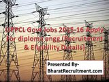 UPPCL Govt Jobs 2015-16 Apply For diploma engg (Recruitment