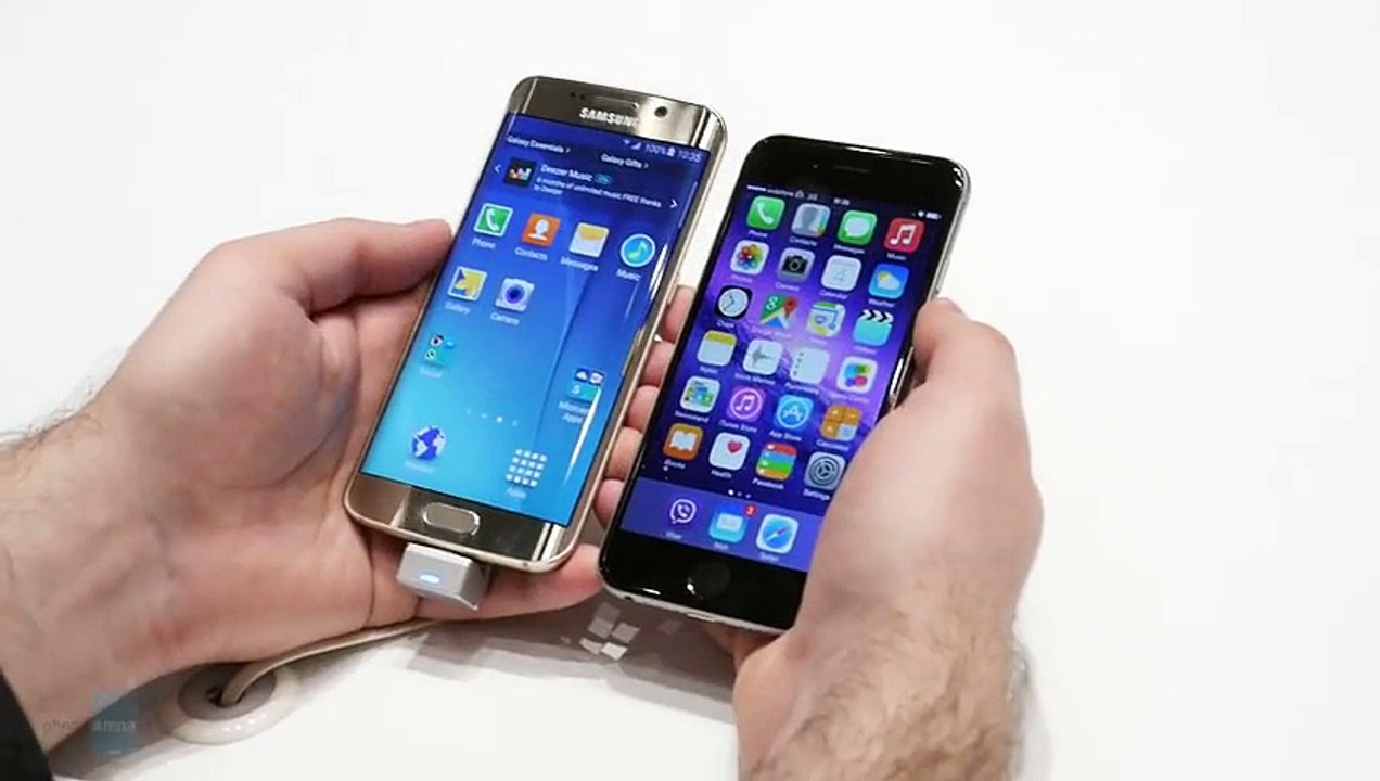 Galaxy S6 edge vs iPhone 6- speed comparison