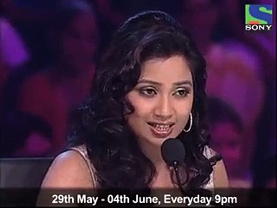 Shreya Ghoshal sings her award winning song “Bairi Piya” -