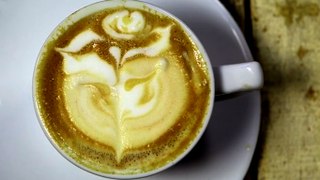 Latte art / Comment faire une rose