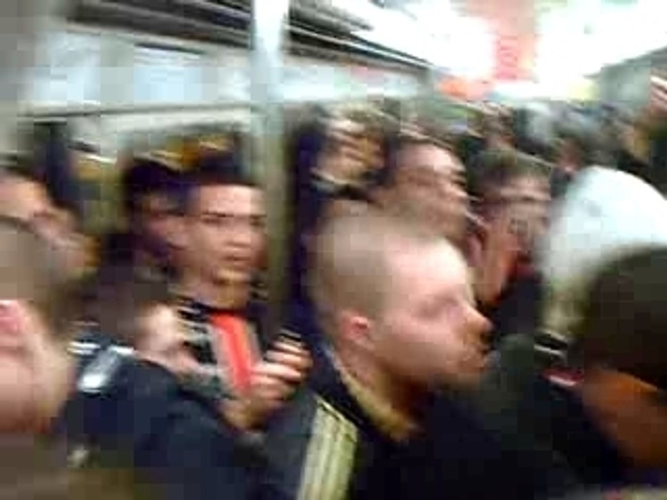 Psg aja boulogne boys ambiance metro