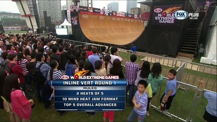 KIA X Games Aggressive Inline Vert Round 1 Heat