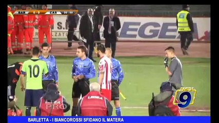 BARLETTA | I biancorossi sfidano il Matera