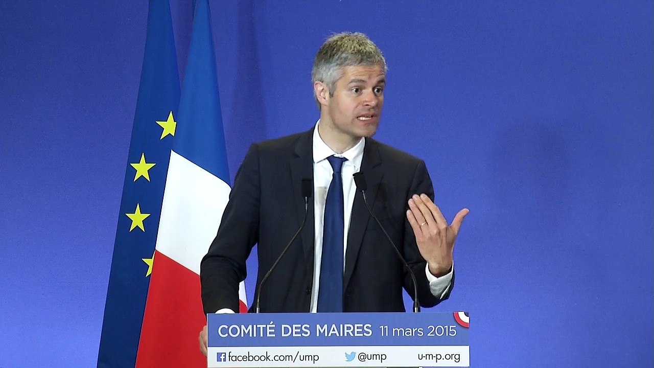 Laurent Wauquiez - Assemblée du comité des maires
