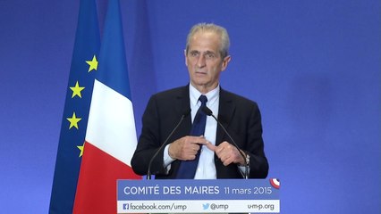 Hubert Falco - Assemblée du comité des maires