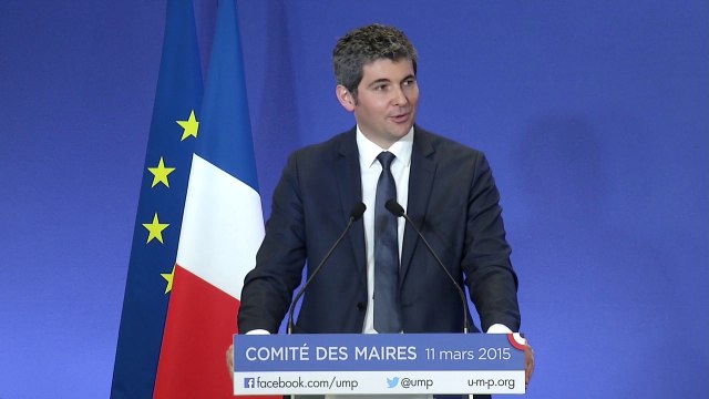 Gilles Platret - Assemblée du comité des maires