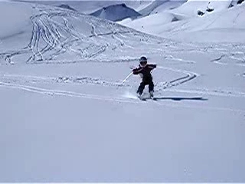 1ere trace poudreuse