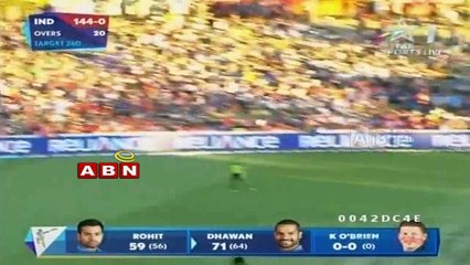 Dhawan century extends India's dominance (10 - 03 - 2015)