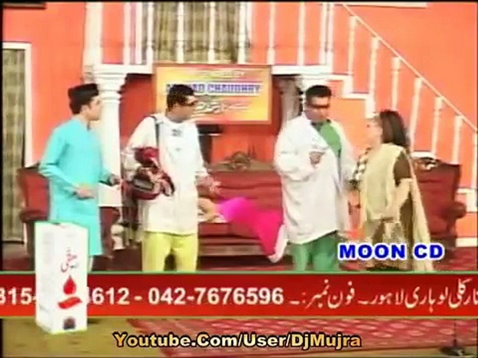 Zafri & Nasir as a Doctor In Stage Drama 03316019898
