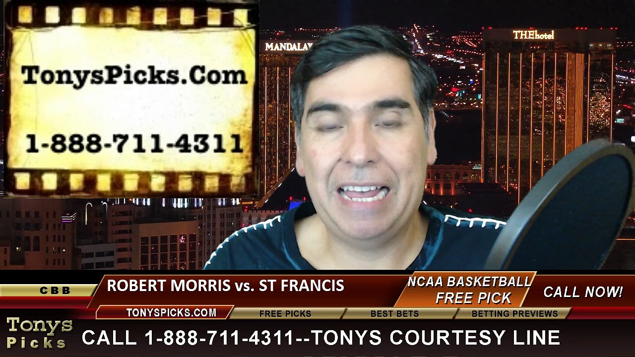 St Francis Terriers vs. Robert Morris Colonials Pick Prediction NEC Tournament NCAA College Basketball Odds Preview 3-10
