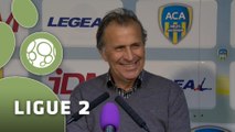 Conférence de presse AC Arles Avignon - AJ Auxerre (2-4) : Victor ZVUNKA (ACA) - Jean-Luc VANNUCHI (AJA) - 2014/2015