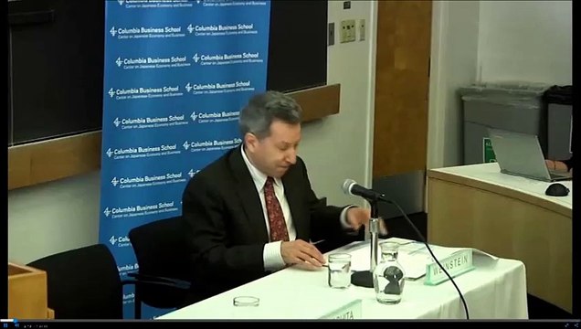 20141111　木下康司講演会How Abenomics Can Provide Solutions for Advanced Economies＠コロンビア大