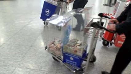 Havalimanındaki Yardım Kutuları Güvenli Bölgeye Taşındı