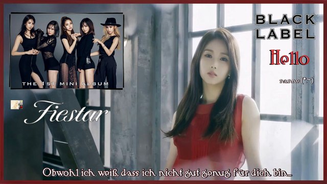 Fiestar - Hello k-pop [german Sub] 1st Mini Album - BLACK LABEL