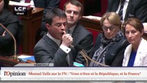 Manuel Valls sur le FN : 
