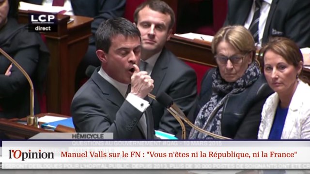 Manuel Valls sur le FN : Vous n'êtes ni la République, ni la France