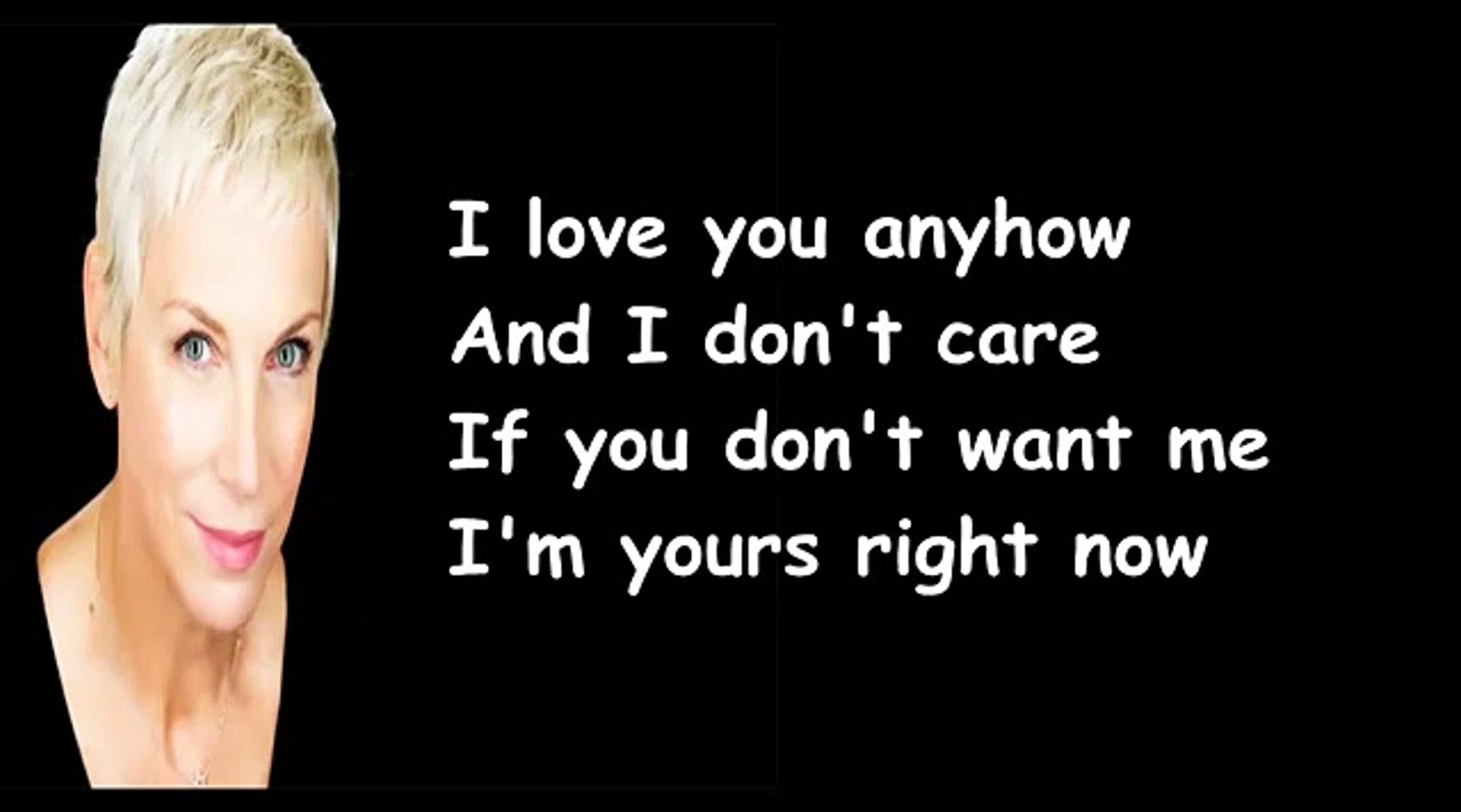 Annie Lennox I Put A Spell On You Text