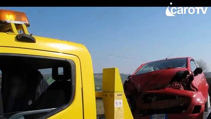 Icaro Tv. Auto contro camion a Coriano, ferito 52enne