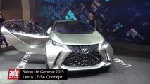 Lexus LF-SA Concept - Salon de Genève 2015 : présentation vidéo live