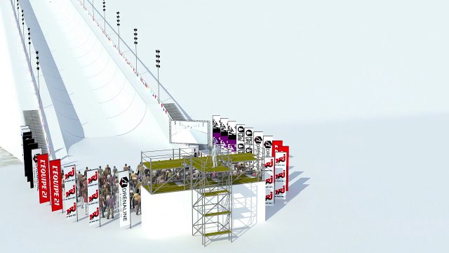 SFR Freestyle Tour 2015 : le Pipe en 3D