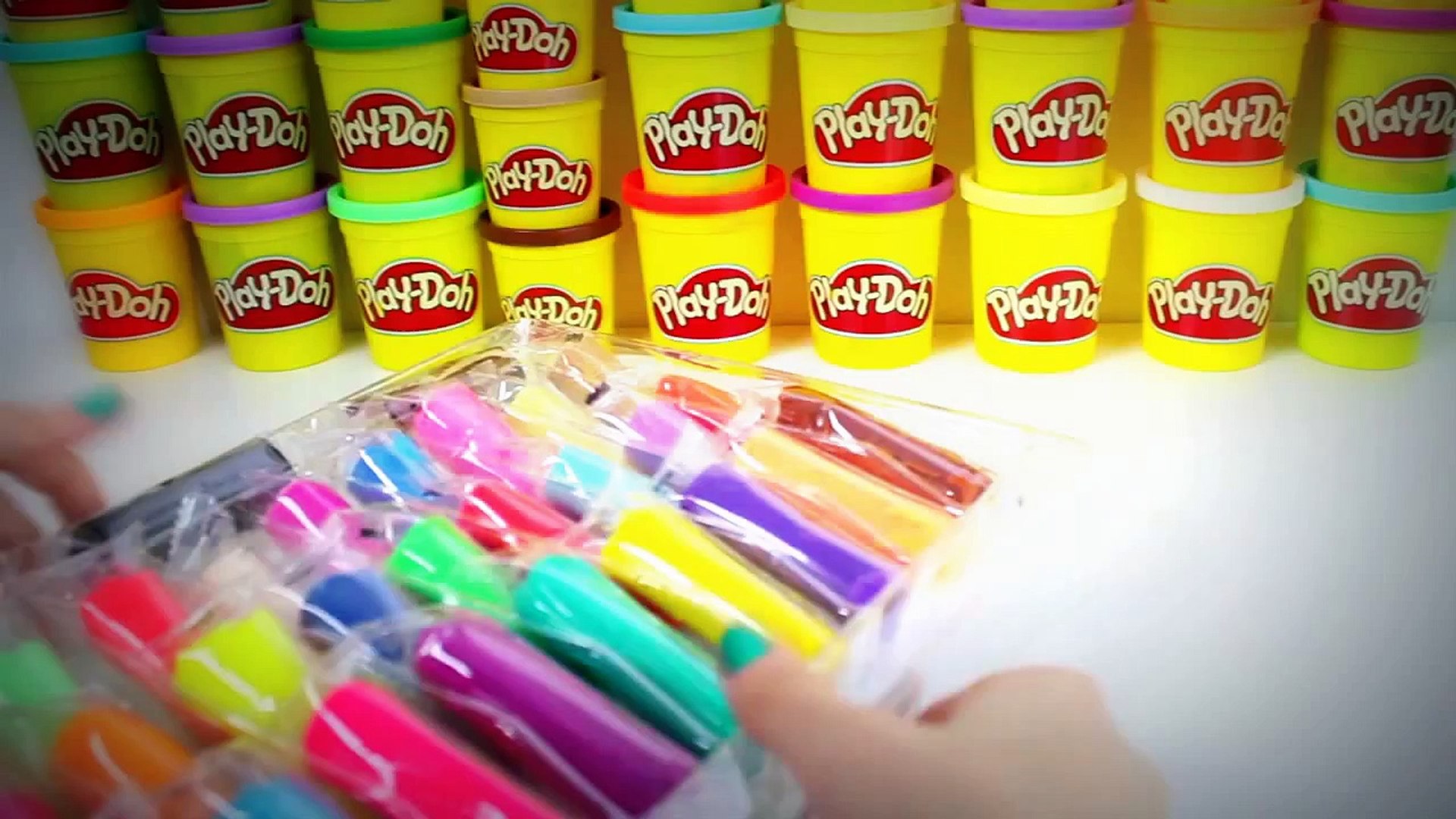 PLAY DOH 24 COLORS magic surprise pack unboxing - video Dailymotion