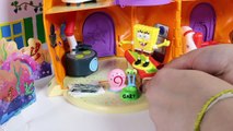 SpongeBob SquarePants Pineapple House Playset with Gary Snail Bob Esponja Губка Боб Toy Videos