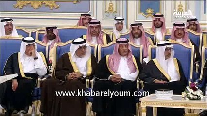 فيديو خطاب الملك سلمان بن عبد العزيز كاملاً اليوم 10-3-2015