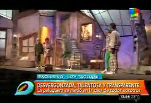 Lizy hablando del éxito de Casa Fantasma en Intrusos - 10 de Marzo