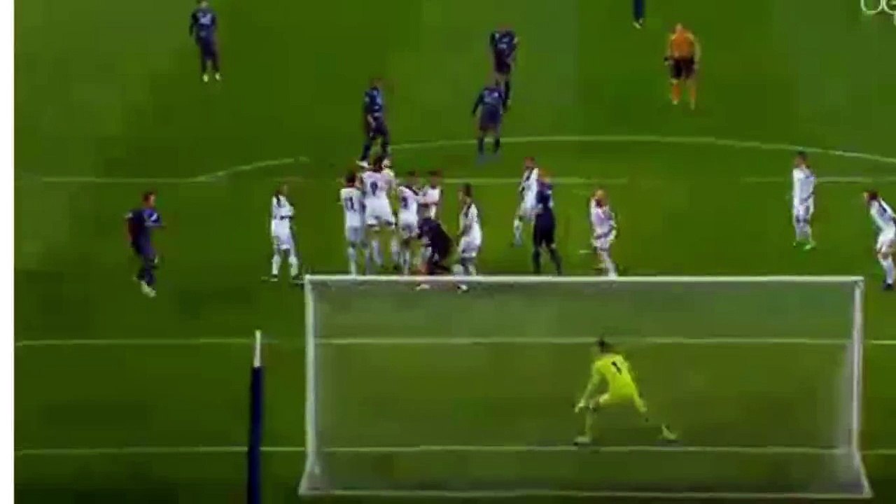 Brahimi FreeKick Goal Porto 1-0 Basel