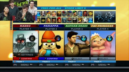 PLAYSTATION SMASH BROS (Game Bang)