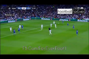 Fuchs Goal Real Madrid 0 - 1 Schalke (UCL)