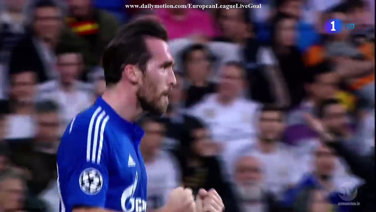 Christian Fuchs 0:1 | Real Madrid - Schalke 04 10.03.2015 HD