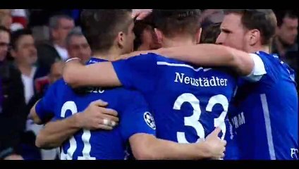 Goal Fuchs - Real Madrid 0-1 Schalke - 10-03-2015
