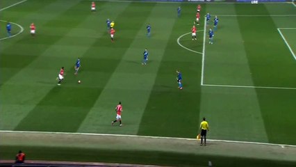 Perfect cross from Angel Di Maria and clinical finish from Wayne Rooney vs Arsenal - FA CUP 2015