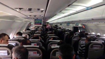 Karadenizli pilot uçakta kırdı geçirdi !