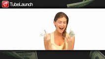 TubeLaunch Hustle to earn cash uploading videos to YouTube .
