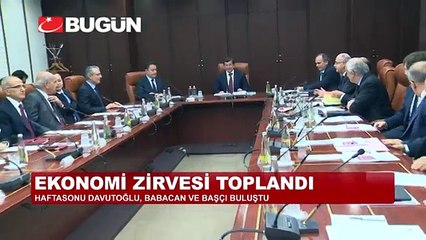EKONOMİ ZİRVESİ TOPLANDI